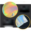 OEM  3 side sealed small holographic plastic laser printing zip hologram bag